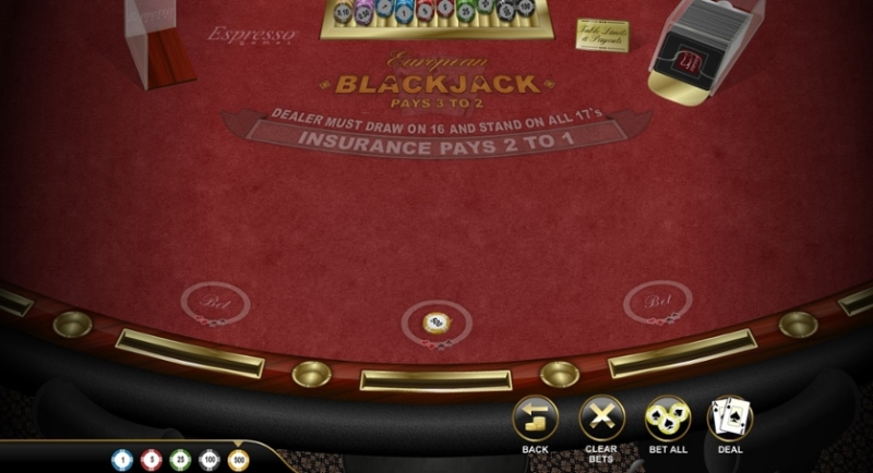 Simple way to play European Blackjack at Bahtbet88