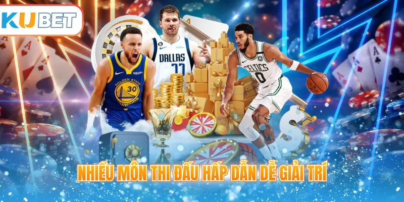 Nhiều môn thi đấu hấp dẫn dễ giải trí